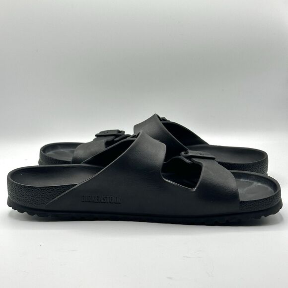 Birkenstock Men\'s Size 12 Arizona Essentials EVA Sandals Black EU 45 Slides main image 11